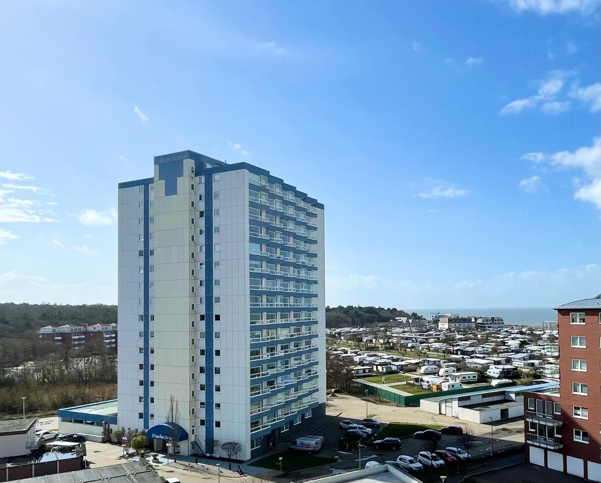 Strandnahe Ferienwohnung Fb08.05 Mit Meerblick Куксхафен Экстерьер фото